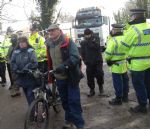 Barton Moss Policing in Salford